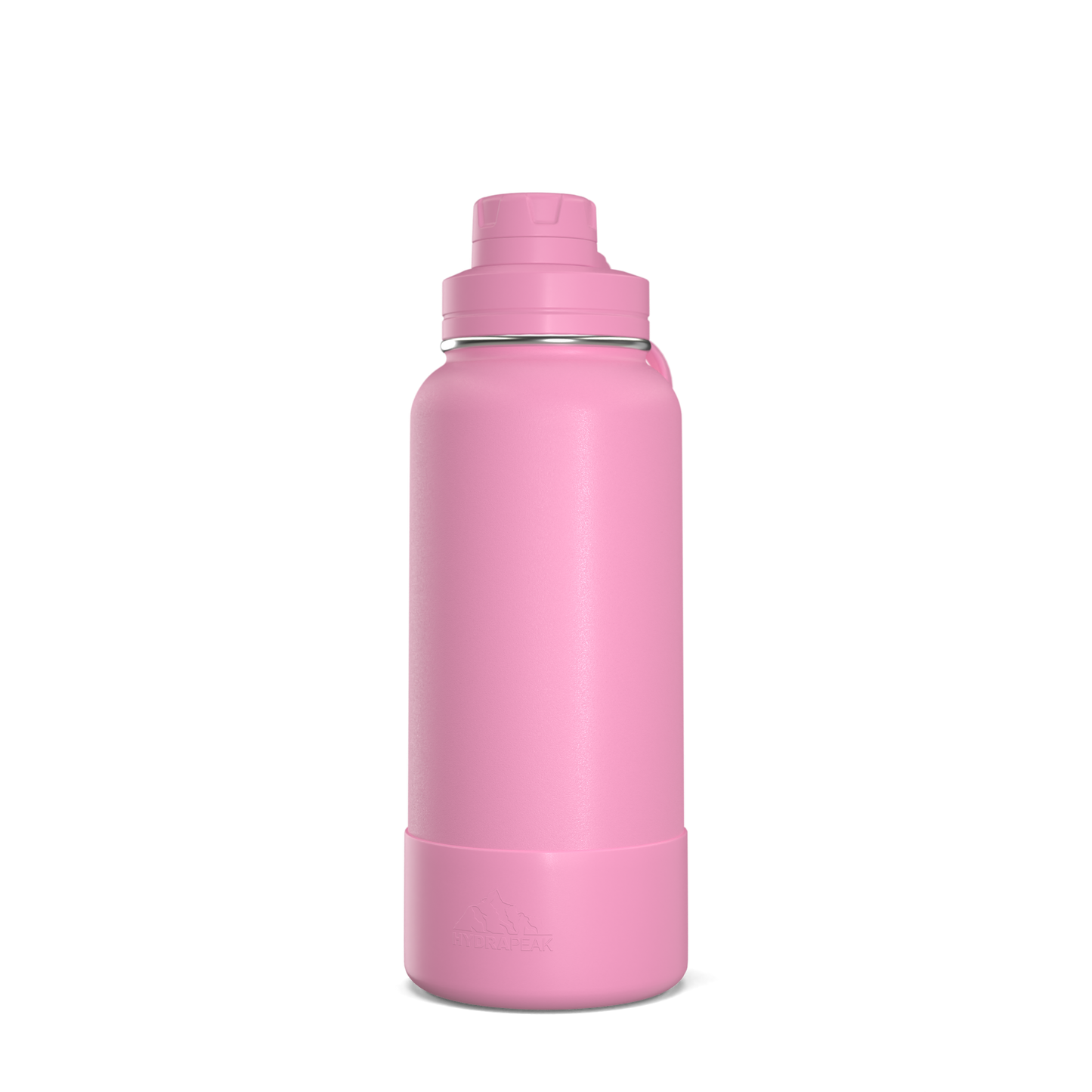 32oz Insulated Water Bottles with Matching Chug Lid and Rubber Boot - Bubblegum
