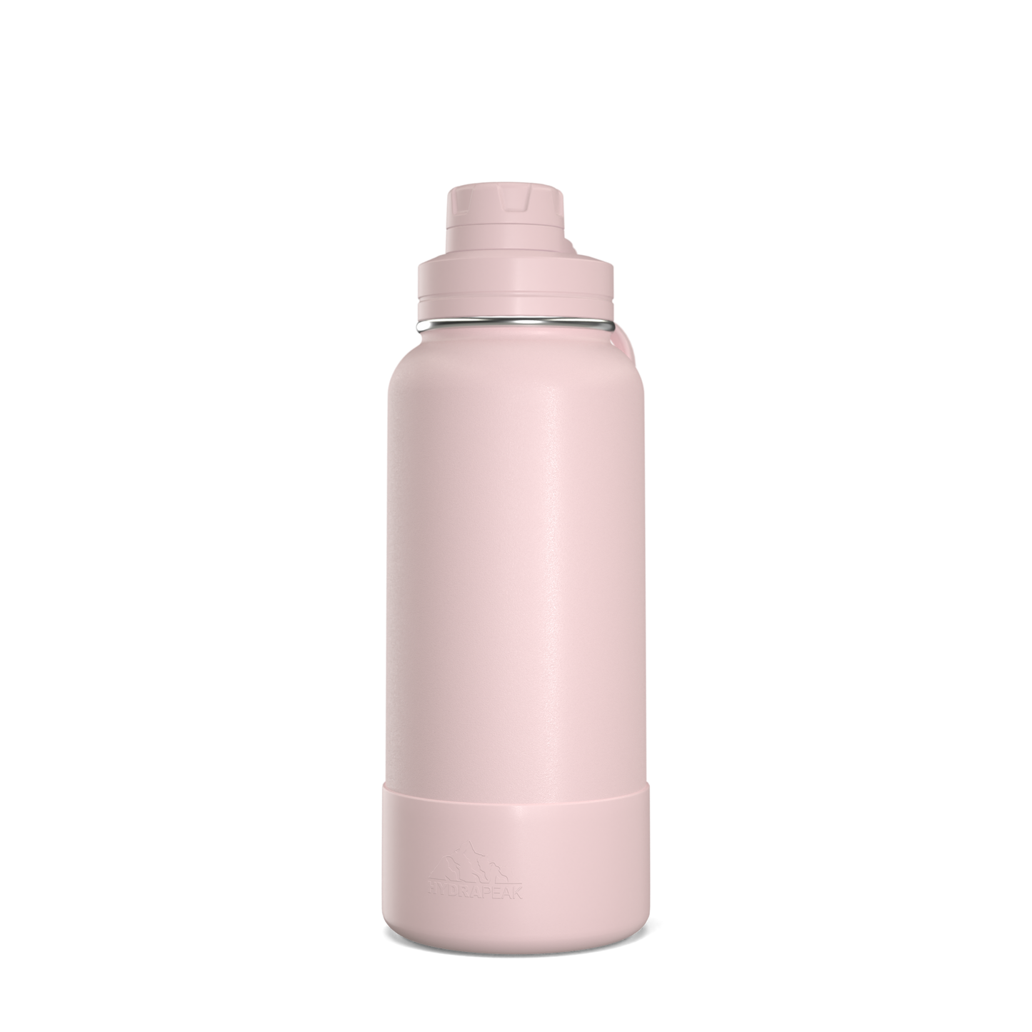 32oz Insulated Water Bottles with Matching Chug Lid and Rubber Boot- Seashell