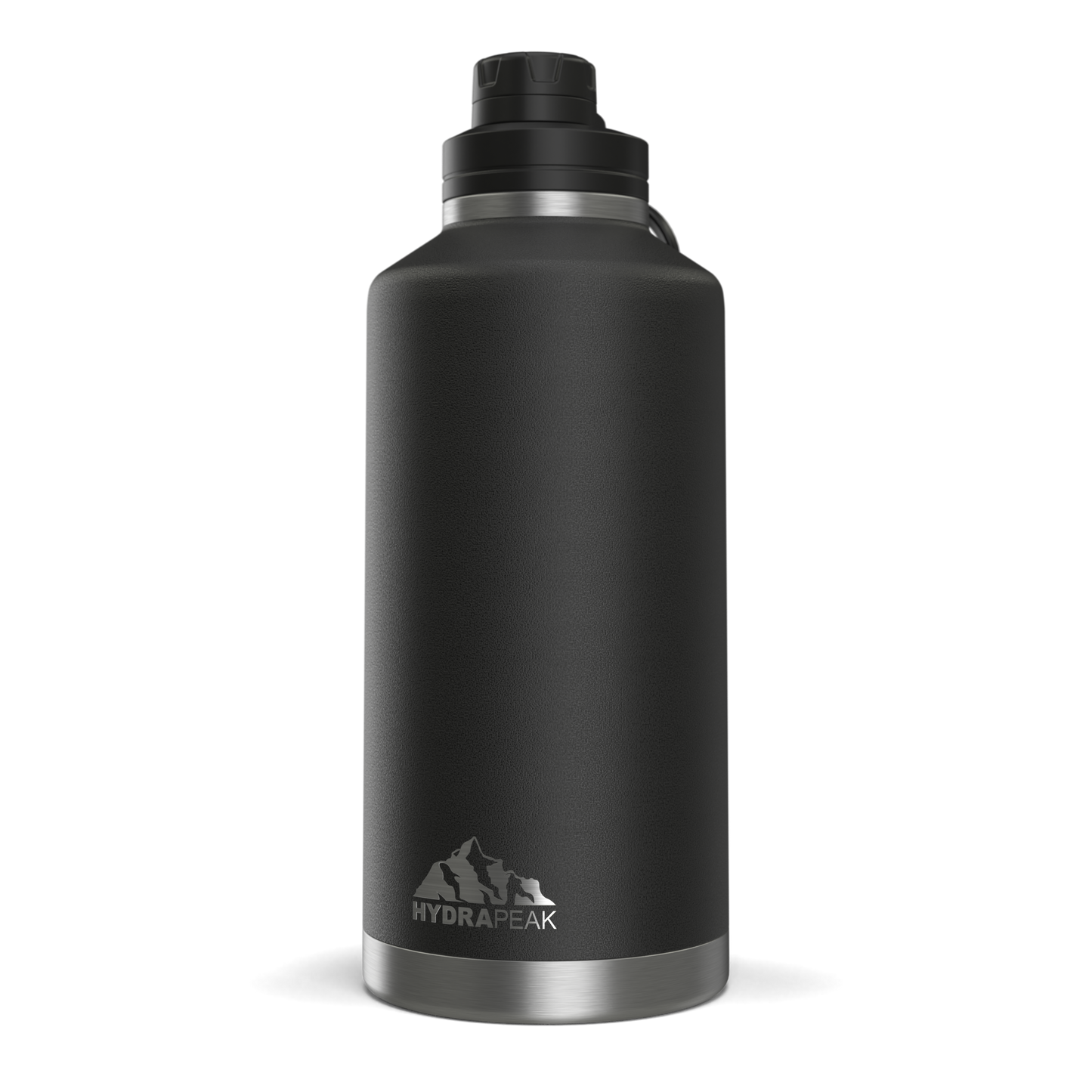 72oz Stainless Steel Insulated Water Bottle With Flexible Chug Lid- Black
