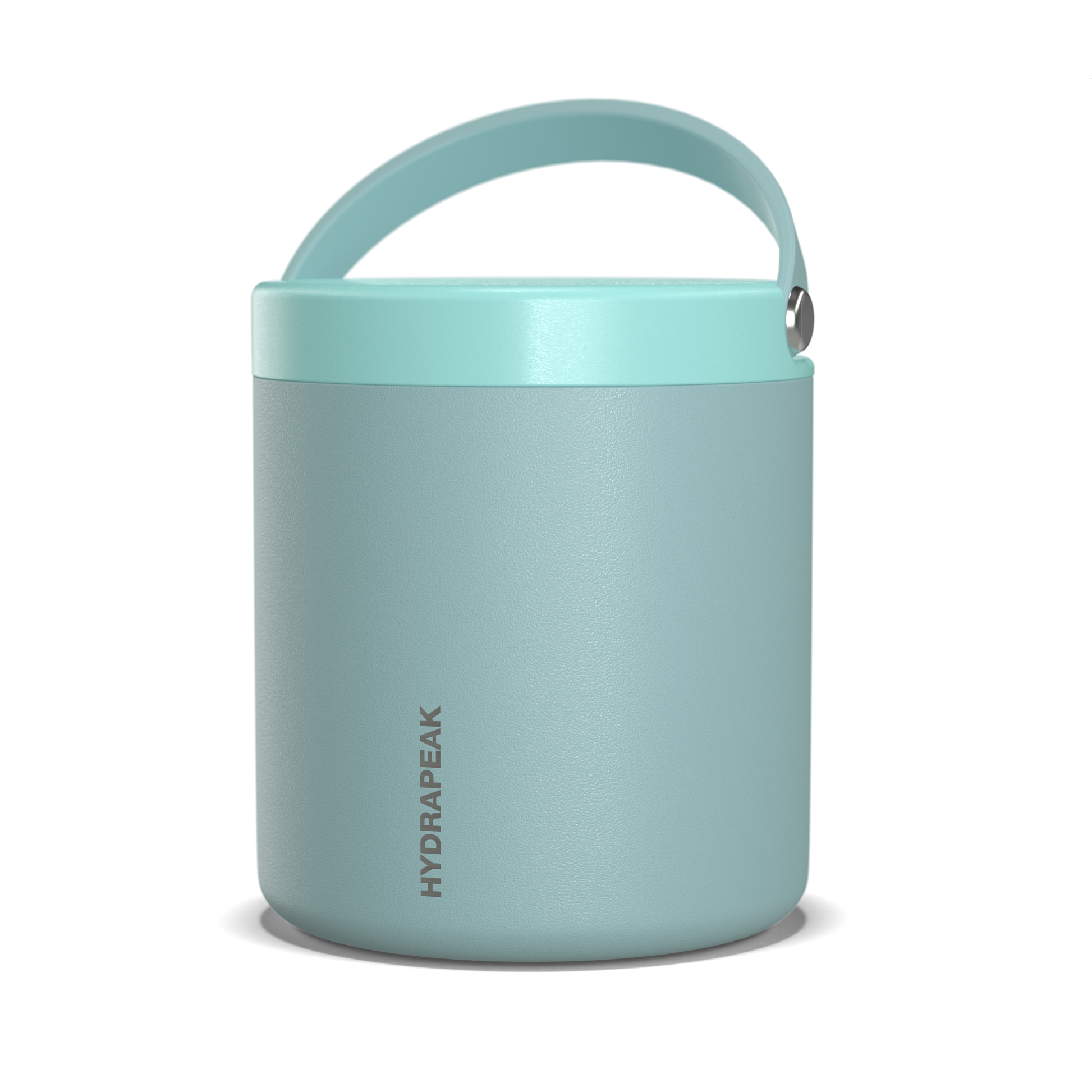 Hydrapeak Stainless Steel Vacuum Insulated Wide Mouth Thermos Food Jar for Hot Food and Cold Food Aqua 25 oz