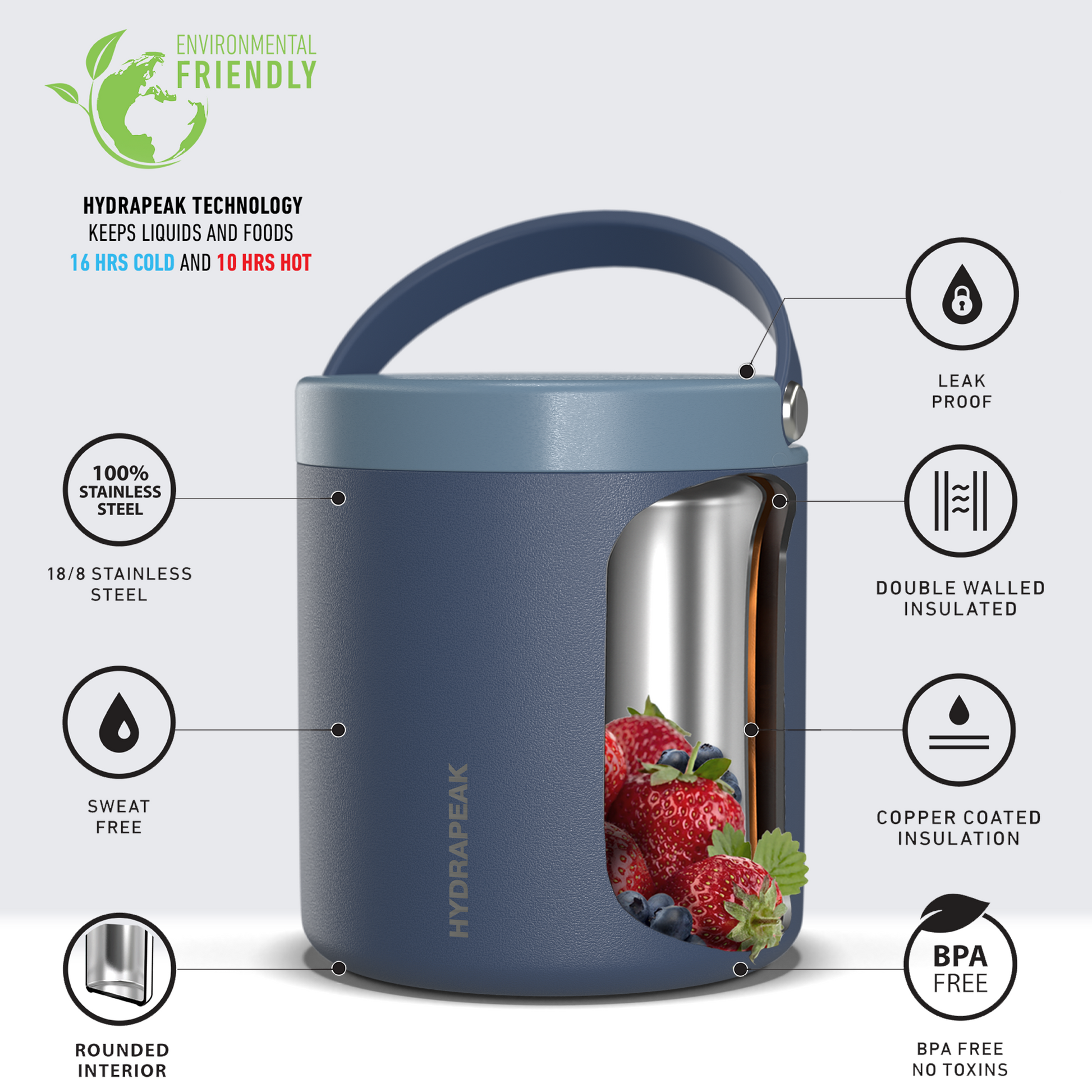 stainless steel thermos insulation hot water