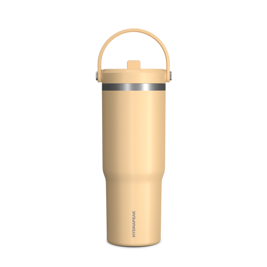 Nomad 32 oz Tumbler With Handle and Straw Lid - Creamsicle