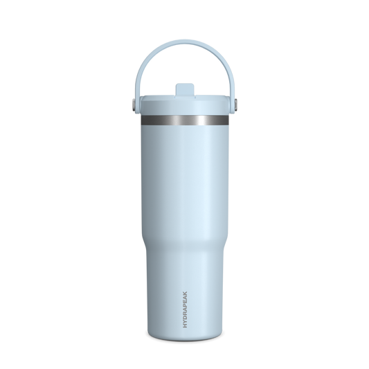 Nomad 32oz Tumbler With Handle and Straw Lid- Powder Blue