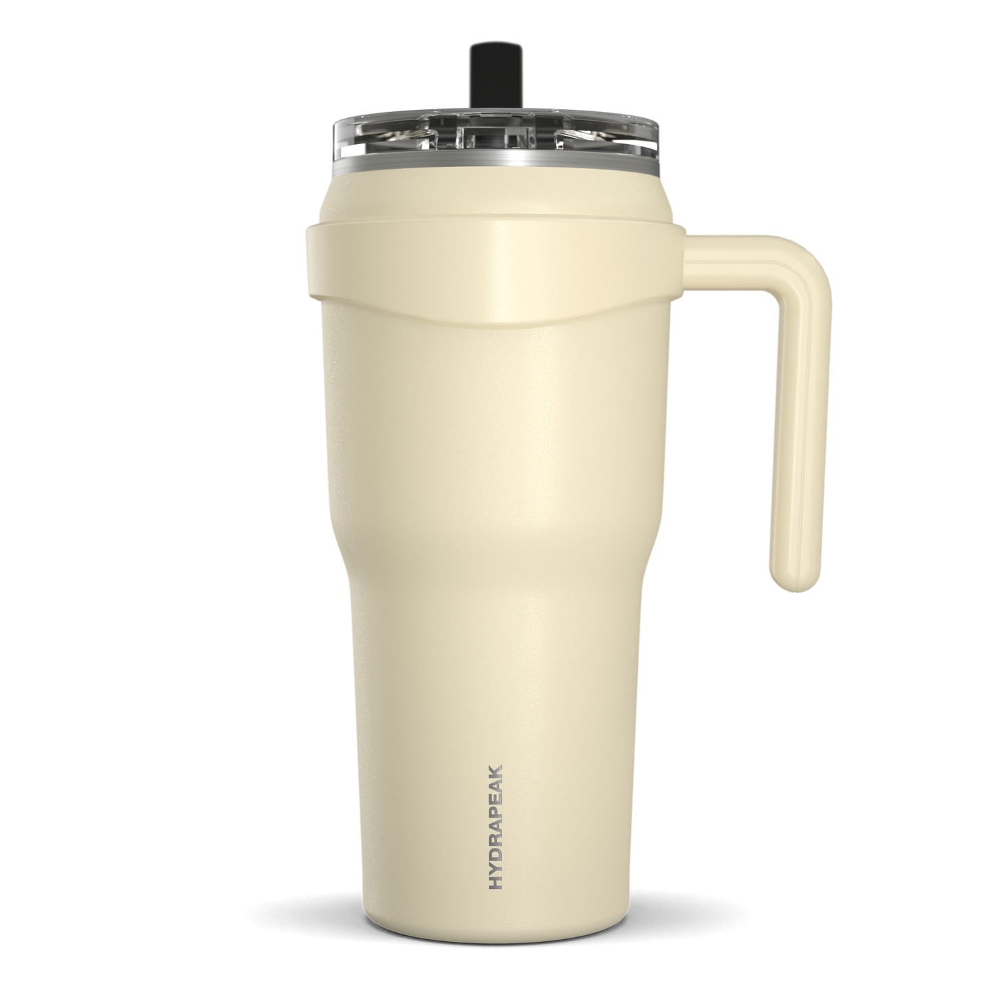 Roadster 40oz Tumbler with Handle and 2-in-1 Straw Lid- Modern Cream