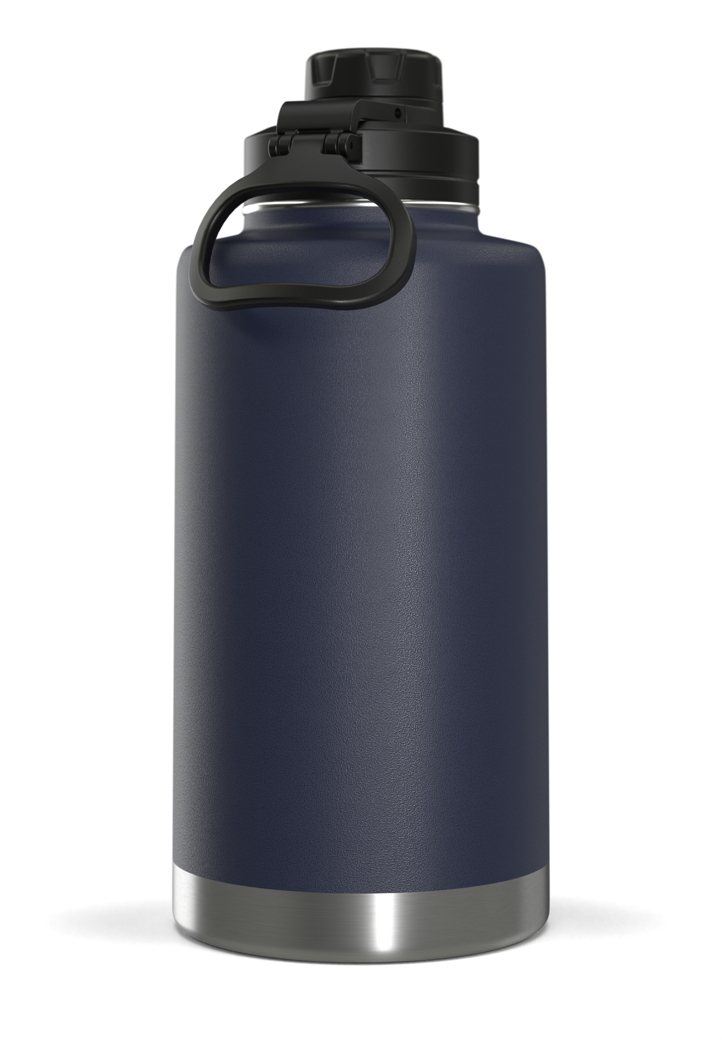 50oz Stainless Steel Insulated Large Water Bottle With Chug Lid- Navy