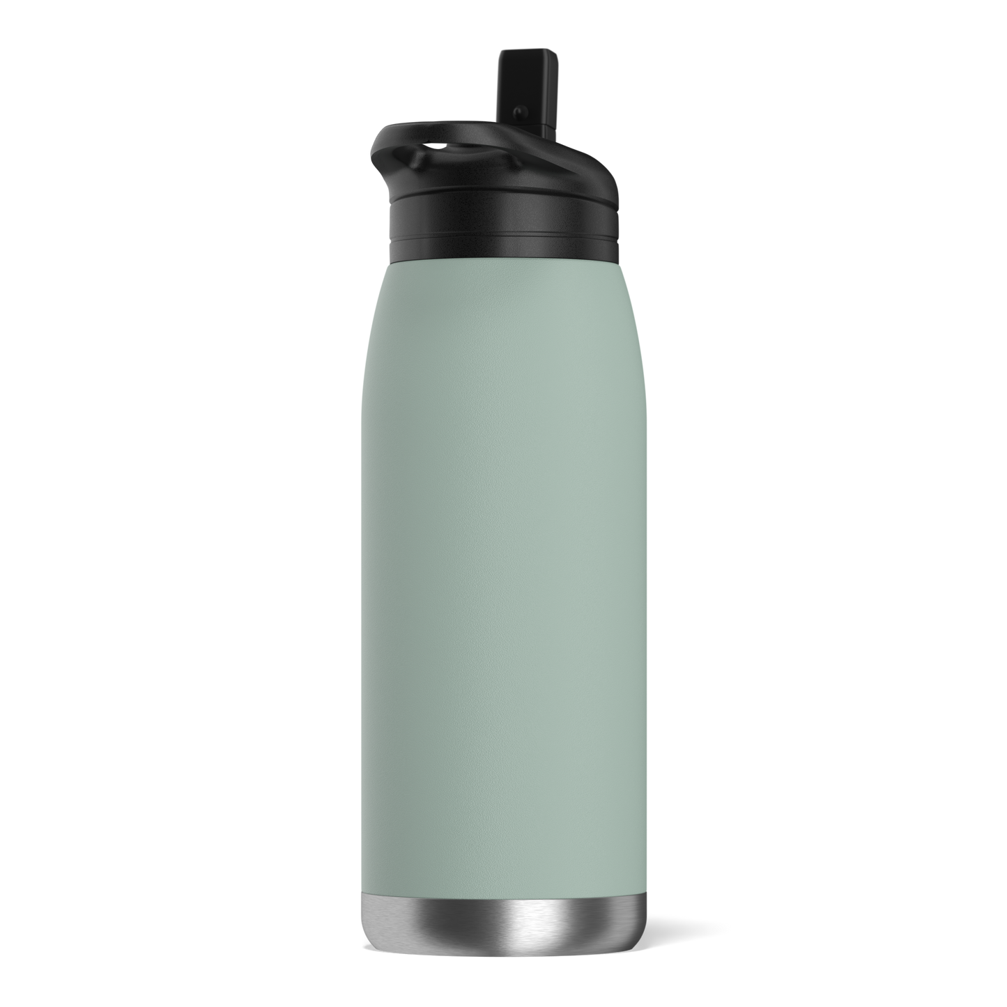 Flow 32oz Stainless Steel Insulated Water Bottle with Straw Lid Bottle- Teal