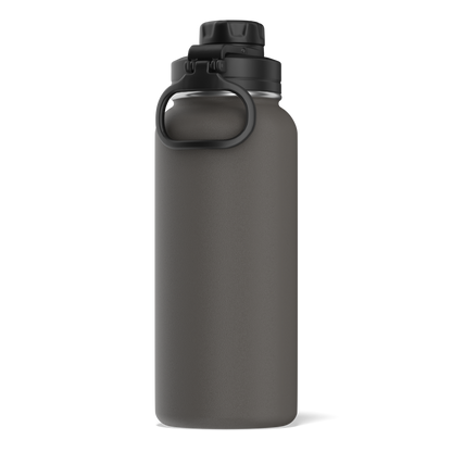 32oz Stainless Steel Insulated Water Bottle with Flexible Chug Lid- Graphite