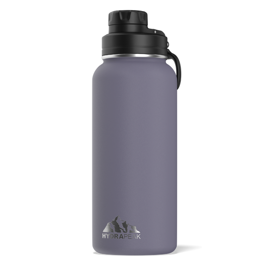 32oz Stainless Steel Insulated Water Bottle with Flexible Chug Lid- Plum