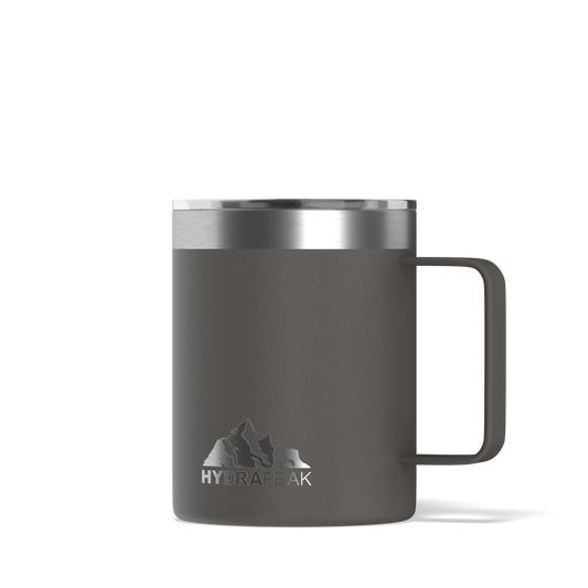 Savor 14oz Stainless Steel Insulated Coffee Mug with Handle Mug- Graphite