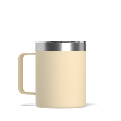 Savor 14oz Stainless Steel Insulated Coffee Mug with Handle Mug - Kreme