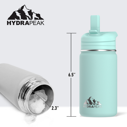 Hydrapeak Mini 14oz Kids Stainless Steel Water Bottle – HydraPeak
