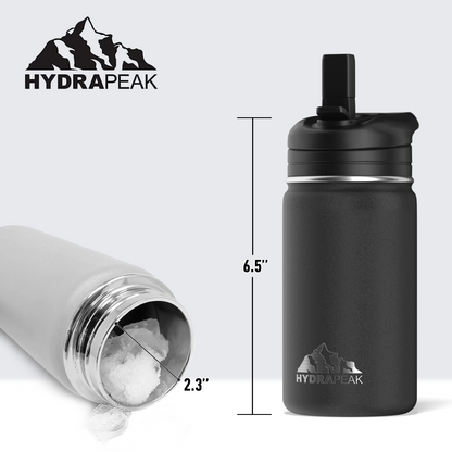 14oz Kids Insulated Stainless Steel Water Bottle - Hydrapeak