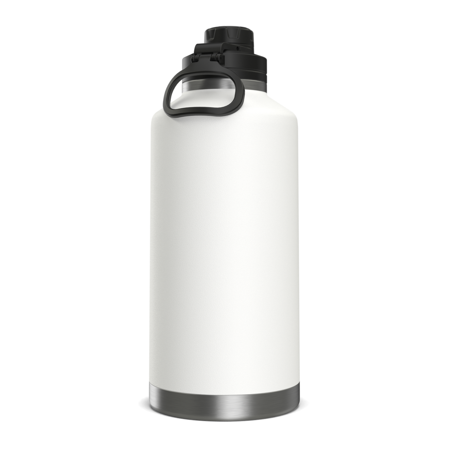 72oz Stainless Steel Insulated Water Bottle With Flexible Chug Lid- White